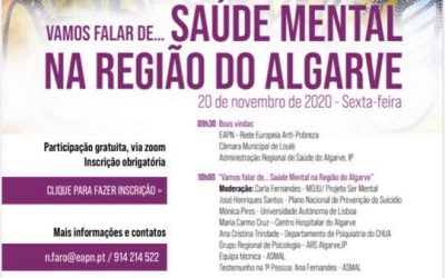 20.11. 2020 Webinar “Saúde Mental no Algarve”
