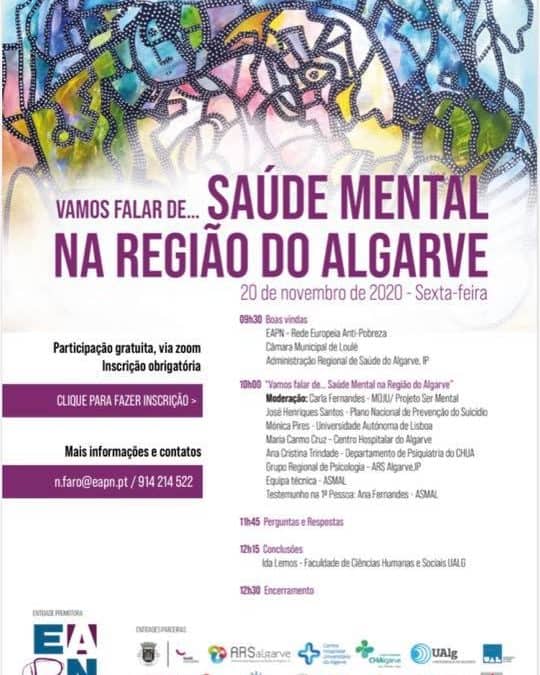 20.11. 2020 Webinar “Mental Health in the Algarve”