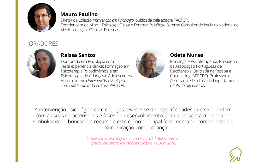 21.10.2020 Webinar “Intervention in Psychology - Reflections on Ludotherapy”