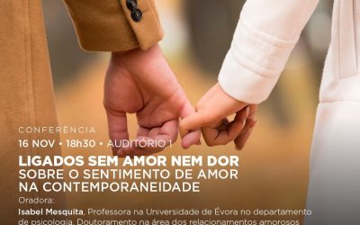CONFERENCE | CONNECTED WITHOUT LOVE OR PAIN. ABOUT THE FEELING OF LOVE IN CONTEMPORARY TIME | 16 NOV | 6:30 pm | AUDITORIUM 1 AND ONLINE